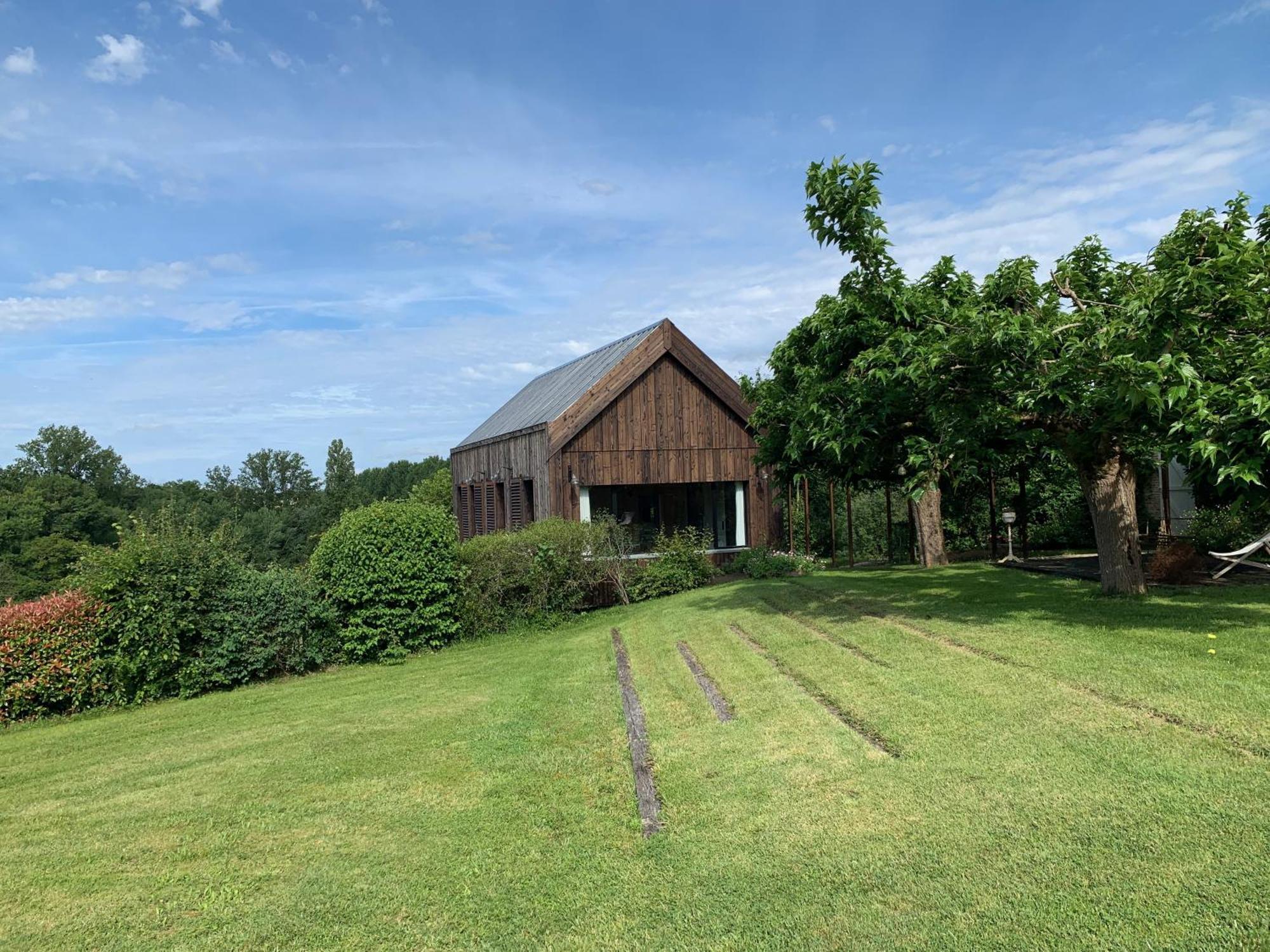 Villa Le Sechoir De Valadon Aillas Exterior foto