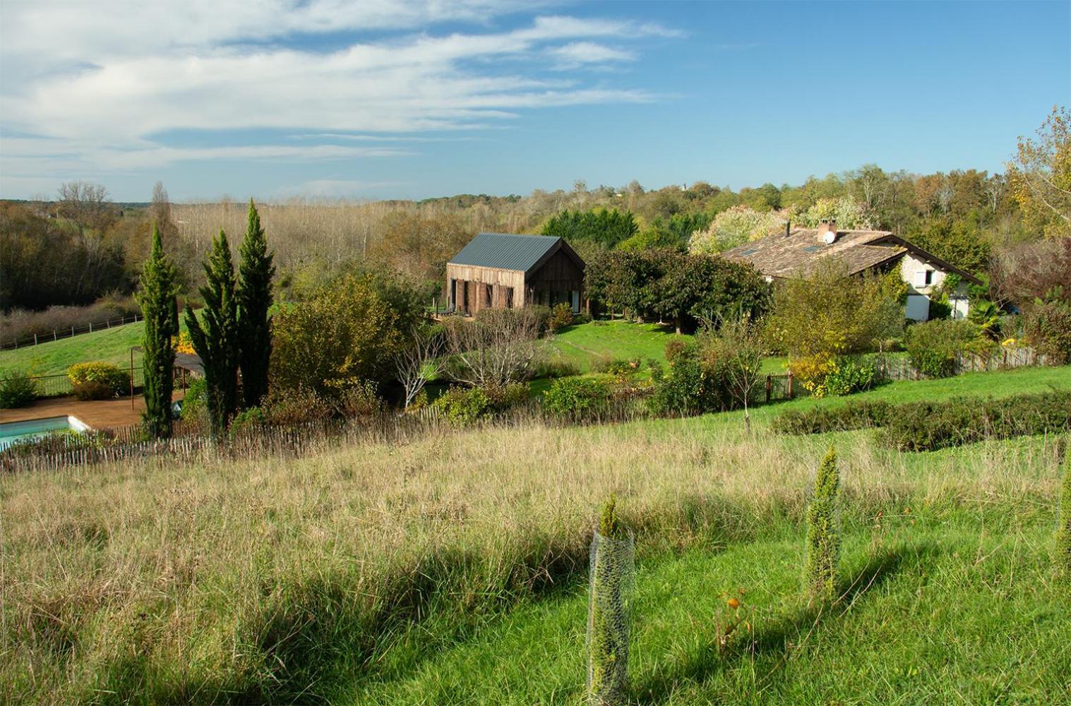 Villa Le Sechoir De Valadon Aillas Exterior foto
